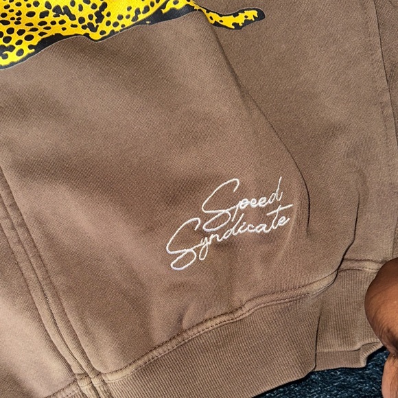 PacSun Brown Racing  Jacket - Picture 6 of 6